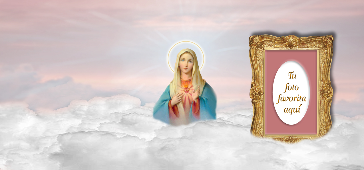 Immaculate Heart Pink Clouds (Spanish)